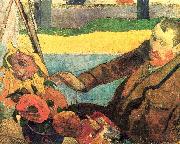 Paul Gauguin, Van Gogh Painting Sunflowers